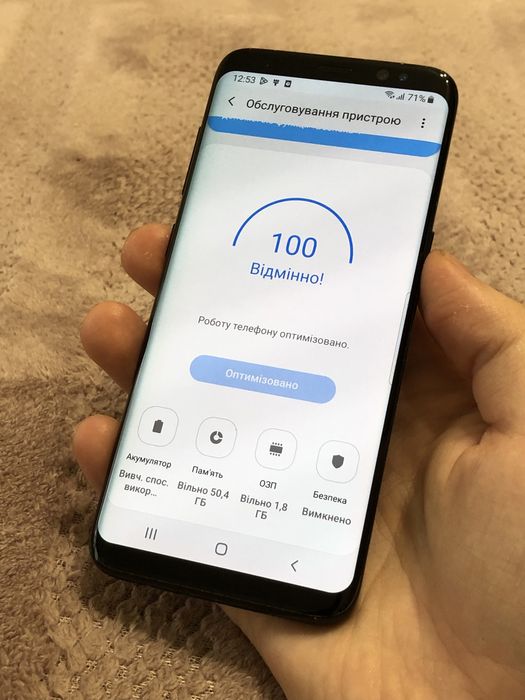 Флагман Телефон Samsung Galaxy S8 4/64Gb NFC Телефон Легенда