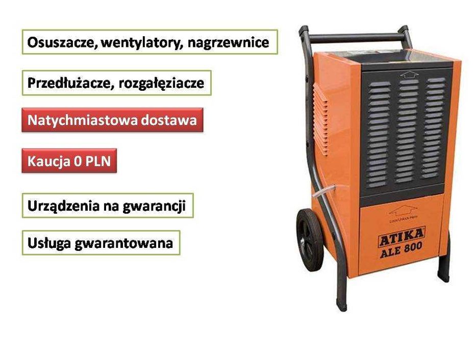 Osuszanie budynków Wynajem osuszacz powietrza Wypożyczalnia ozonator