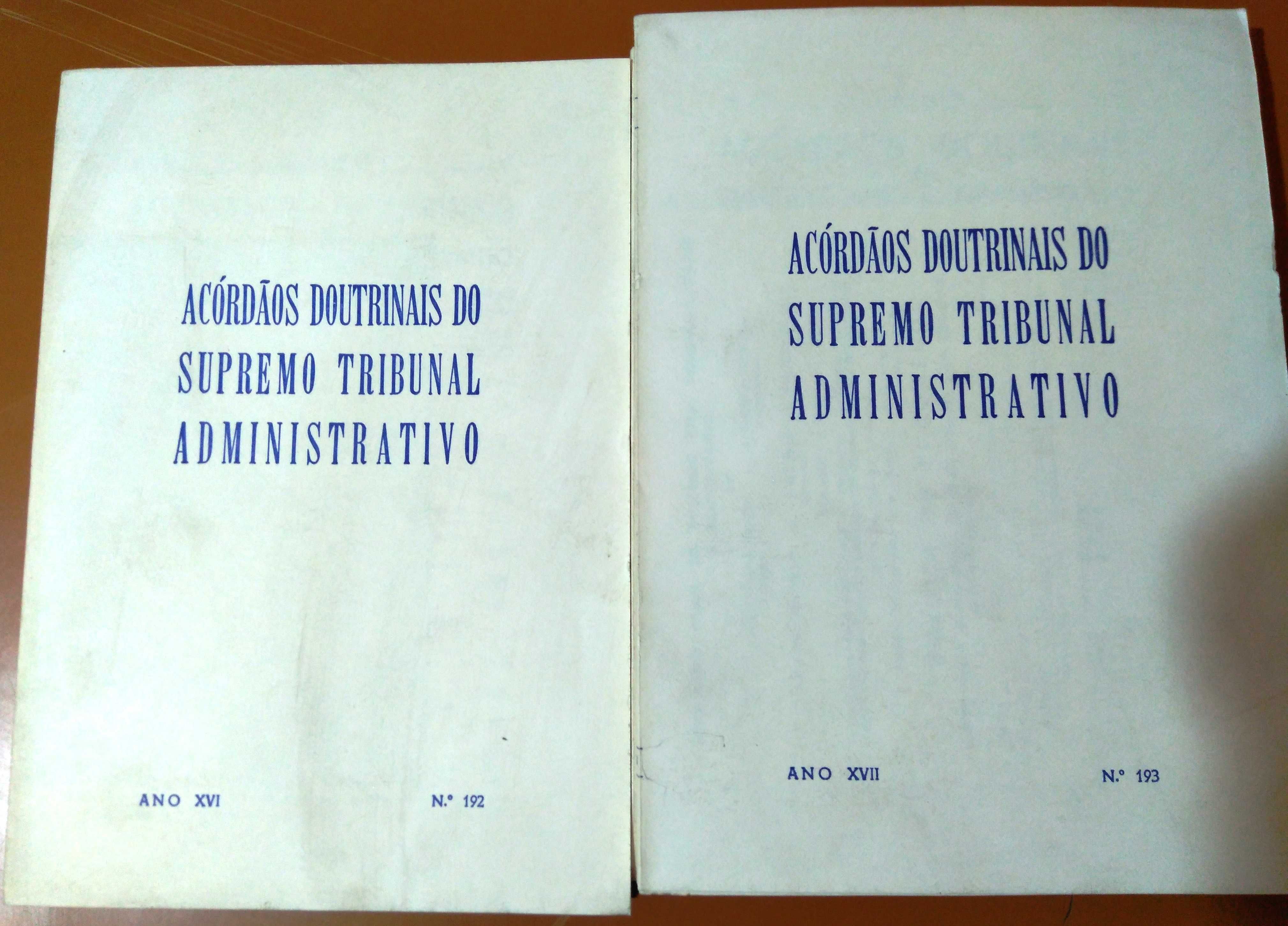 Livro. Acórdãos doutrinais do supremo tribunal administrativo