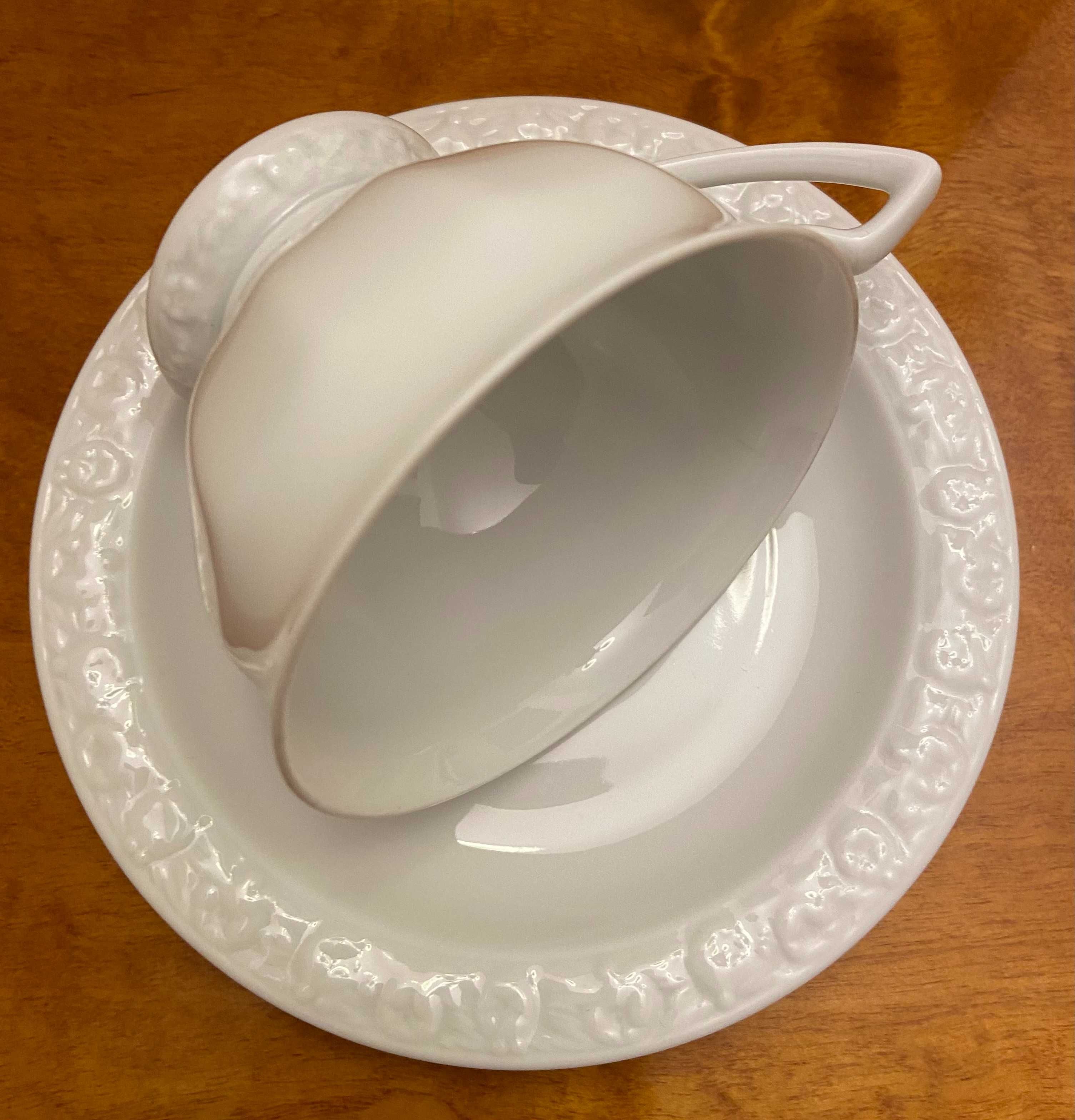 Filiżanka Rosenthal Biała Maria Classic Rose Collection