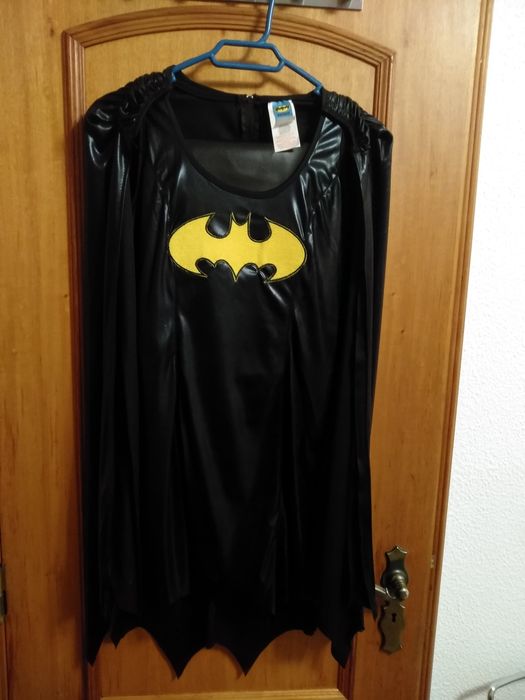 Vestido Batgirl , capa, cinto e botas
