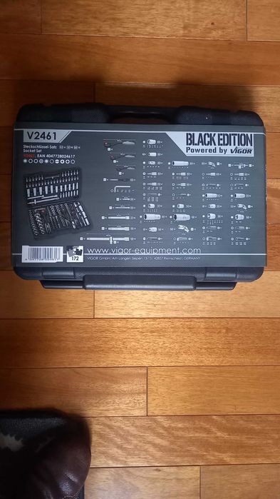 Zestaw kluczy nasadowych 172 elementy