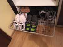 Kosz na buty wysuwany do szafy IKEA PAX 75 cm