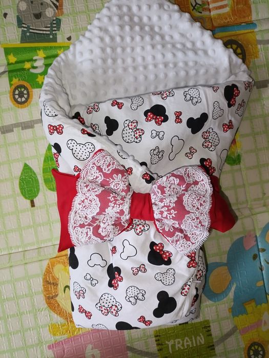 Конверт на виписку з пологового для дівчинки