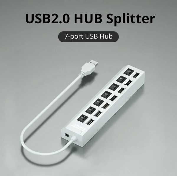 Hub USB 7 Portas - MultiUSB Ultra