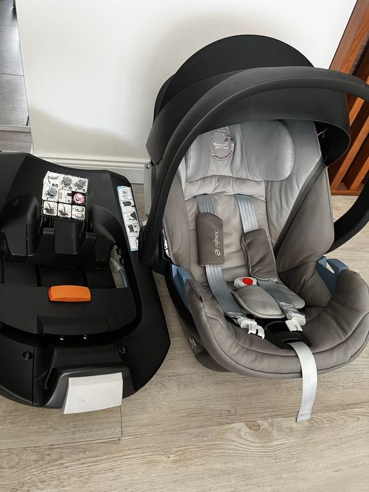 Fotelik samochodowy nosidełko Cybex Aton 5 z bazą isofix!
