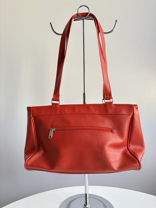 Czerwona vintage torebka Stefano retro modna trendy viral na ramię