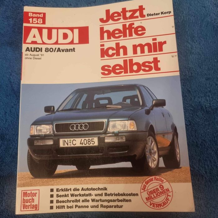 Instrukcja obsługi i naprawa Audi 80