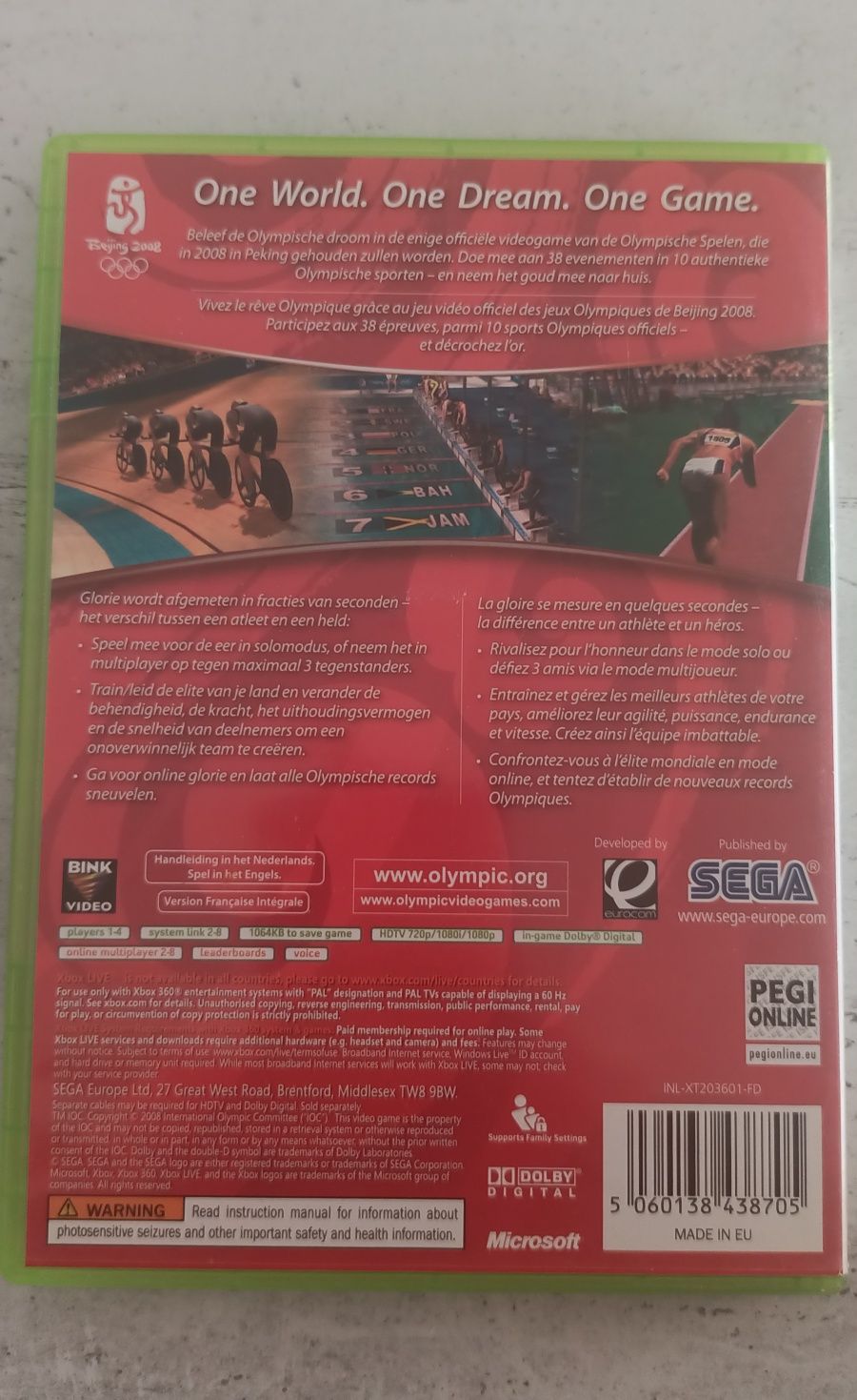 Gra Xbox 360 Beijing 2008