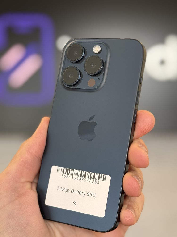RATY 0% iPhone 15 Pro 512GB BATERIA 95% GWARANCJA 12 miesięcy!!!