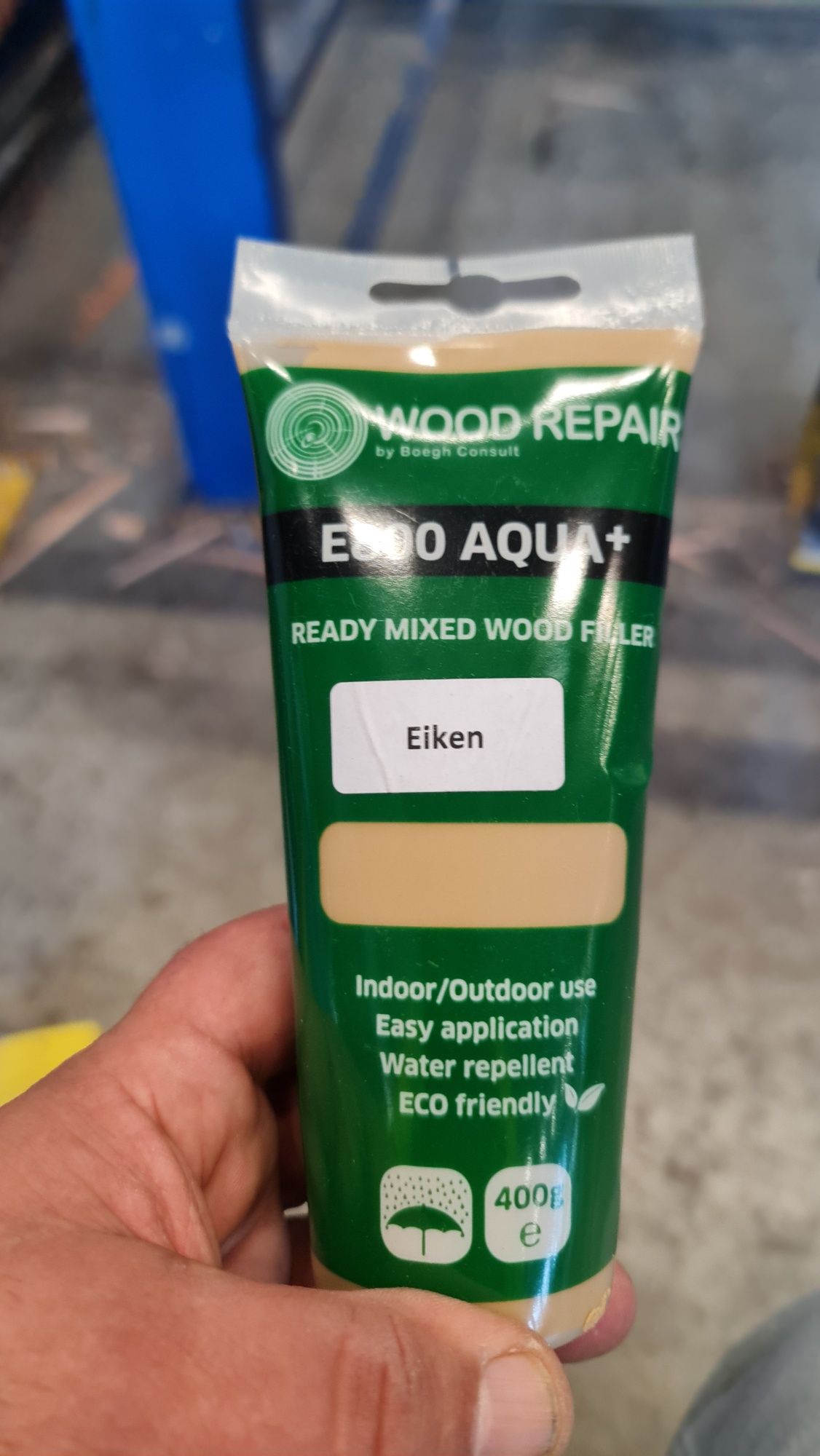 E800 aqua+paste/ Pasta reparadora e de enchimento para madeira