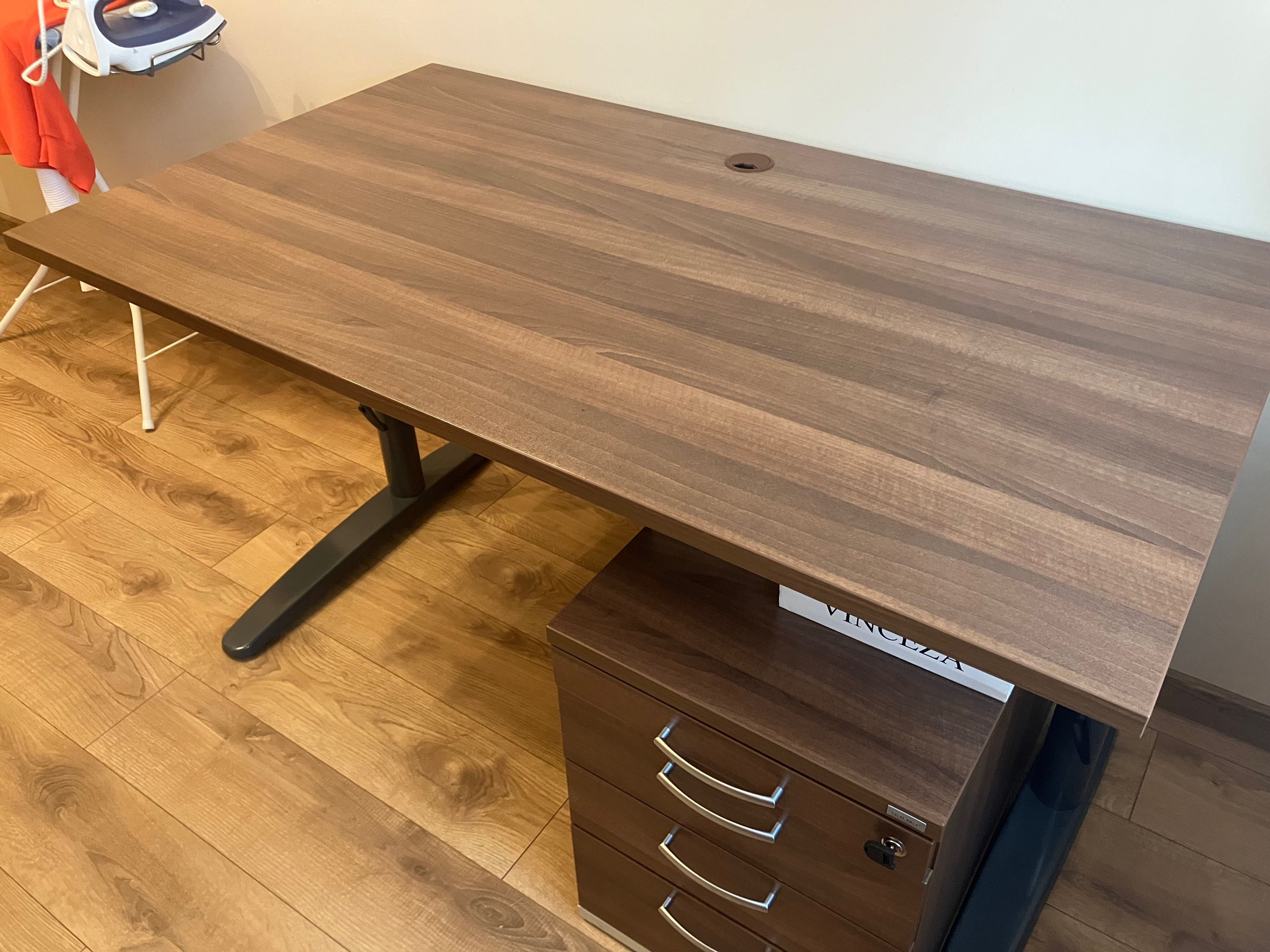 BALMA biurko 80x140 i kontener, stan idealny