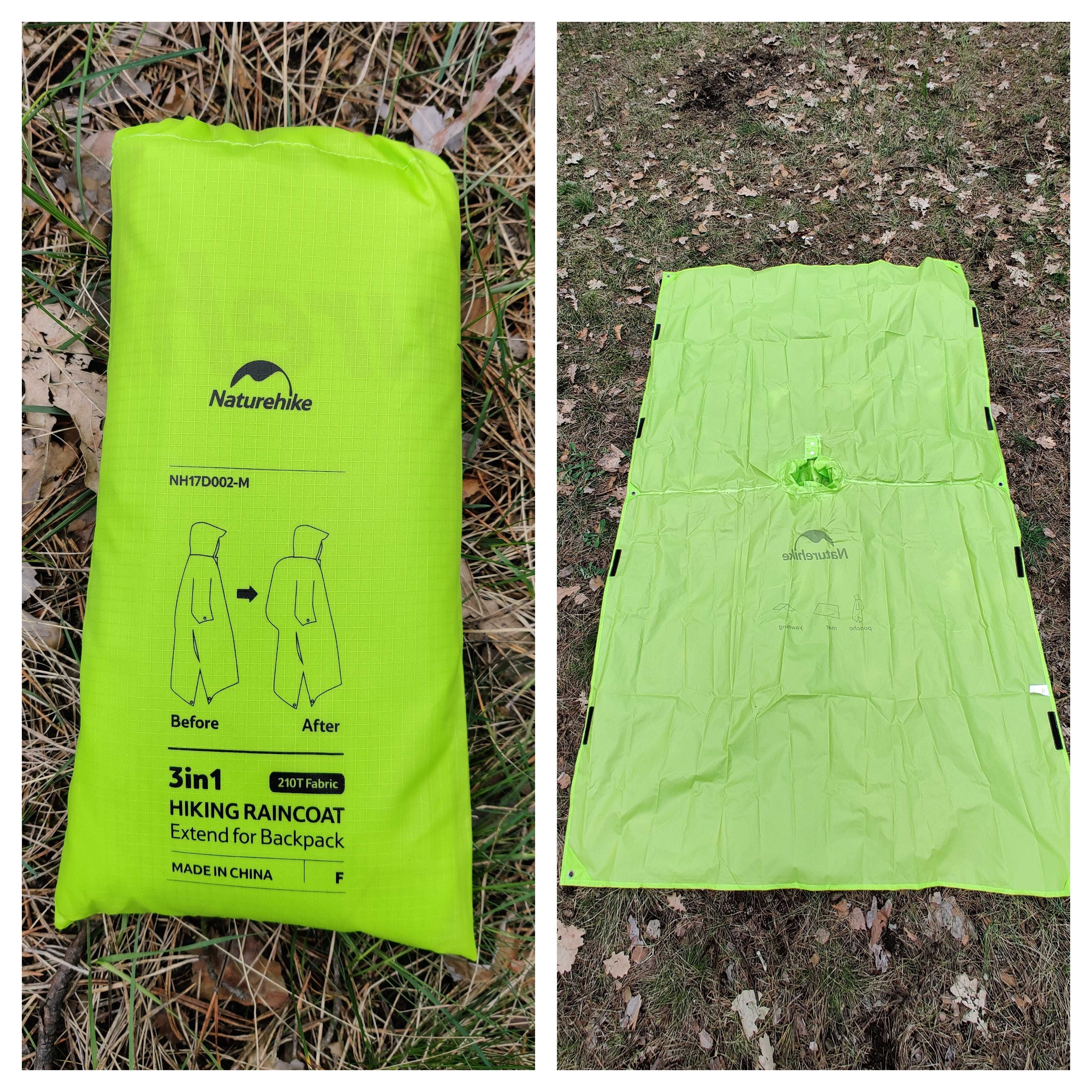 Дощовик пончо тент футпрінт Naturehike, 3f ul gear, Arichi, Asta Gear