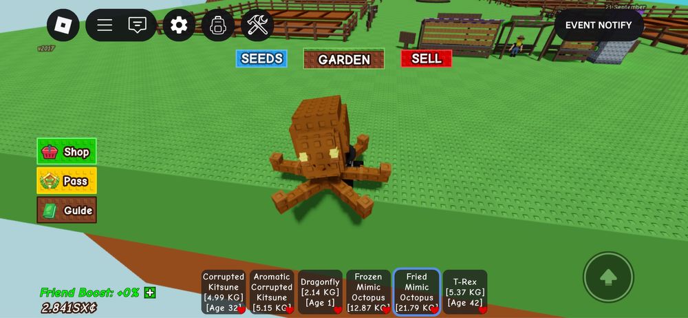 Продаж пети grow a garden