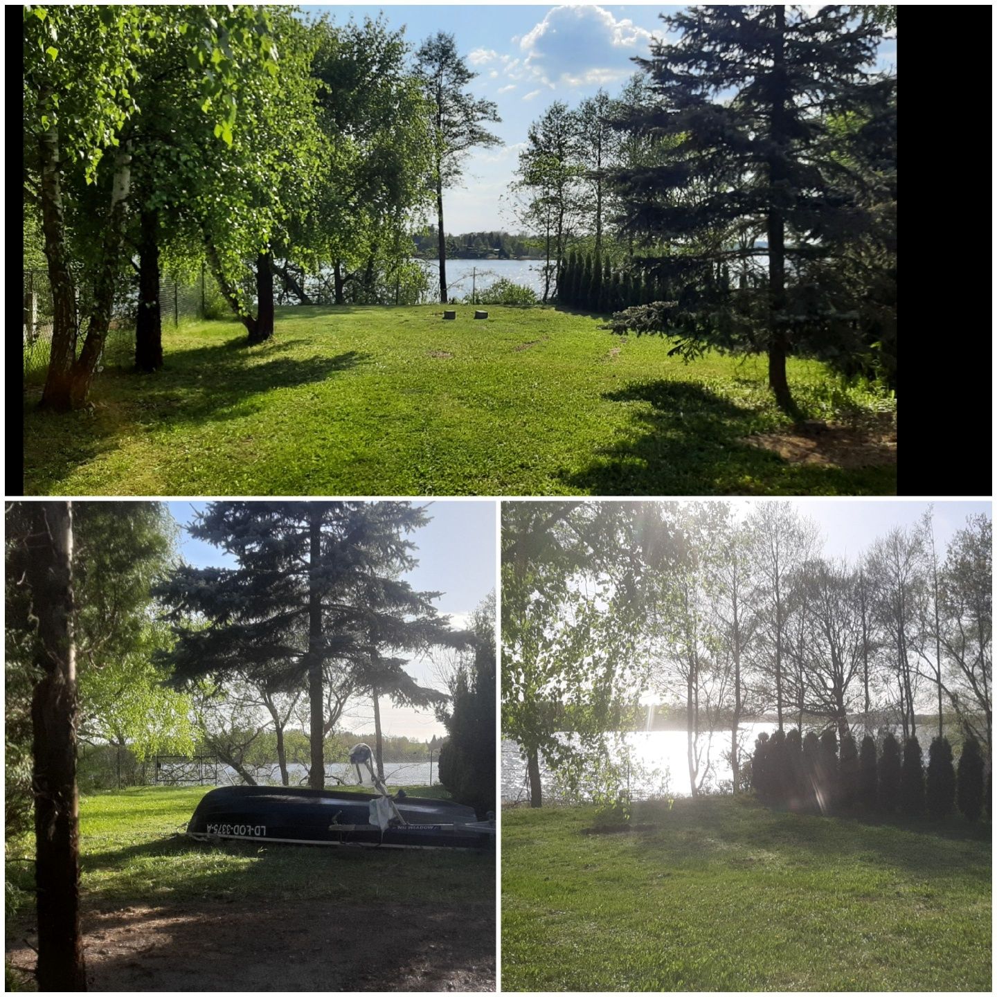 Zwolnił się termin 19-26 lipiec, pierwsza linia,pomost,łódka