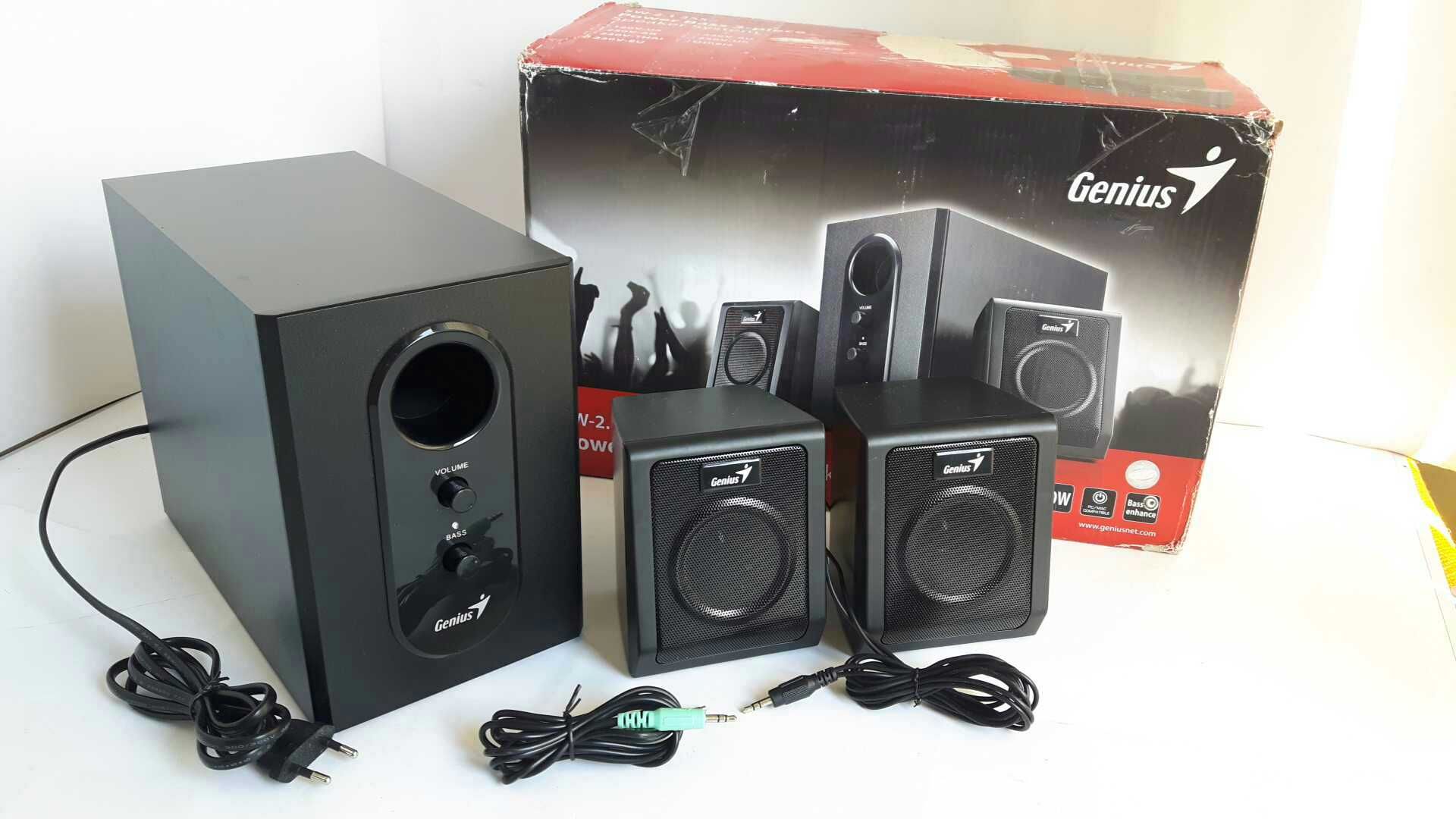 Głośniki 2.1 Genius SW-2.1 355 Subwoofer Zestaw Czarny AA000583