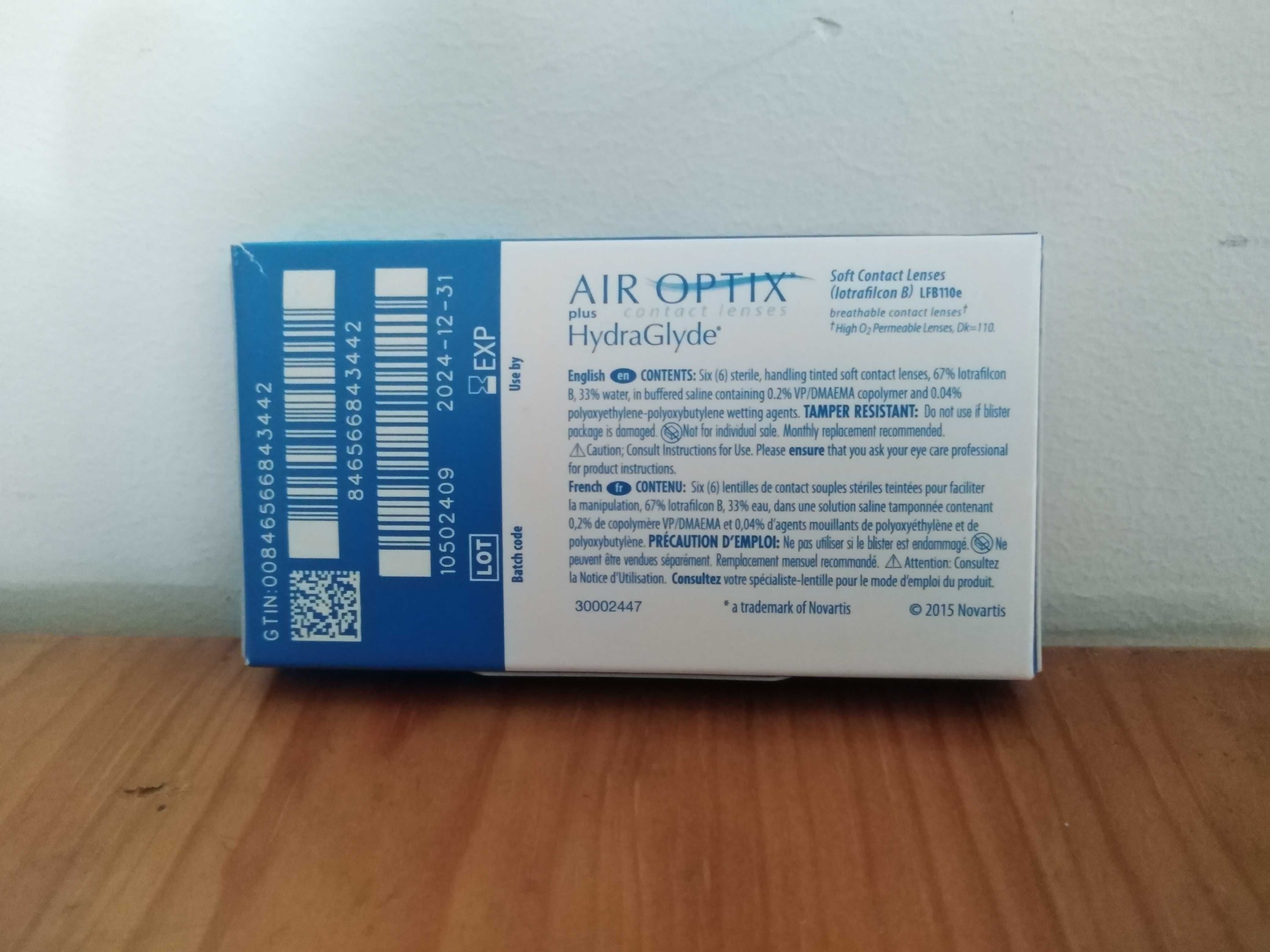 Air Optix plus HydraGlyde (Lentes de Contacto)