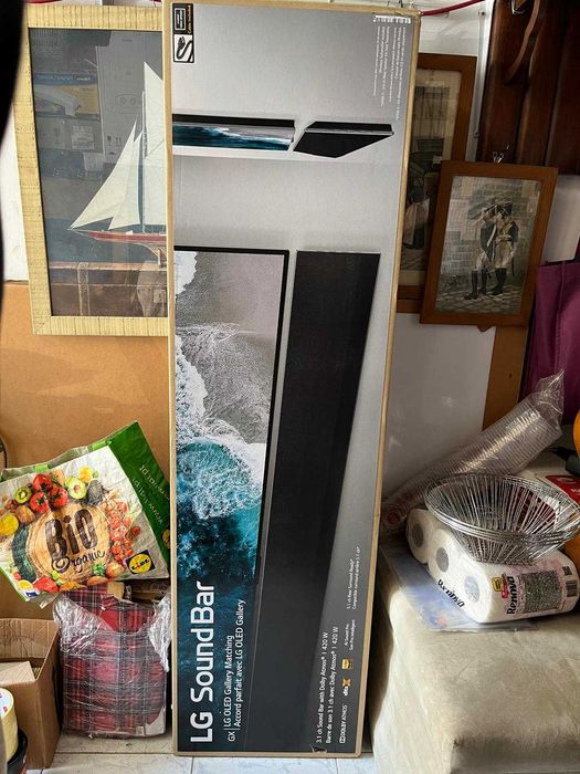 Soundbar LG GX (3.1 - 420 W - Subwoofer Sem Fios) (+500€ em loja)64552717777794120