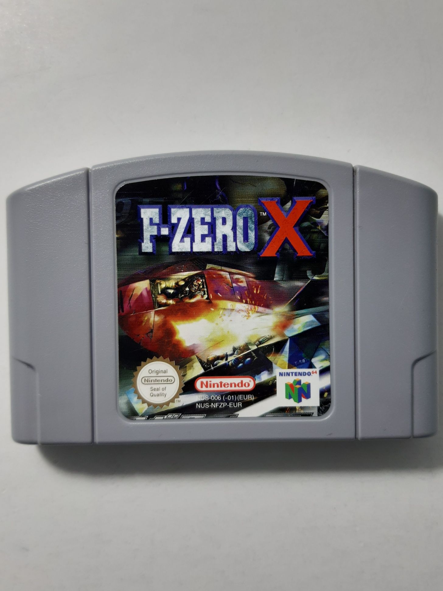 Jogo F-Zero X para a Nintendo 64 (N64, PAL, EUR, 1998)
