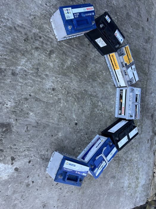 Акумулятори б/у для авто Varta Bosch Continental Оригінал з Німеччини