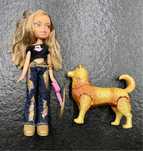Bratz MGA Yasmin chodzaca lalka z psem