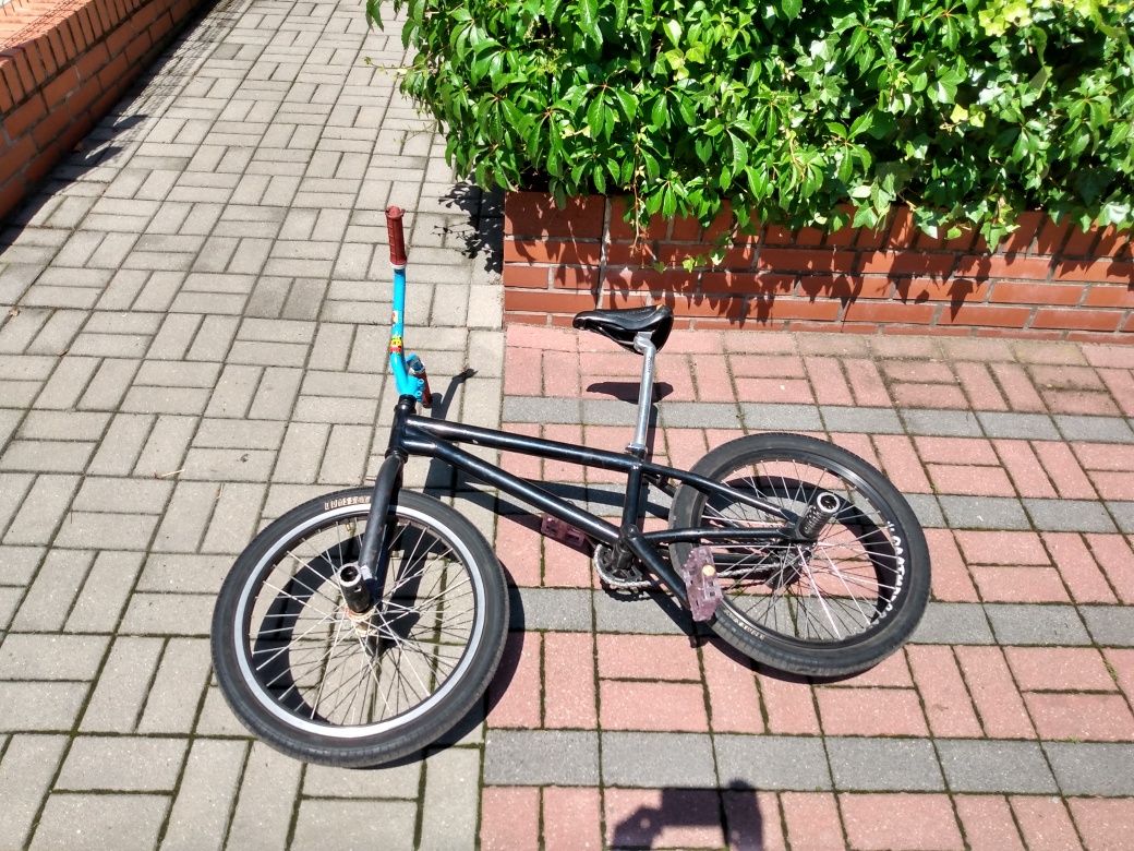 BMX flatland freecoaster, widelec 0, kierownica 0