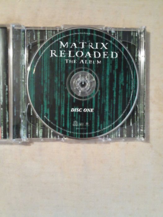 CD duplo banda sonora The Matrix Reloaded + poster