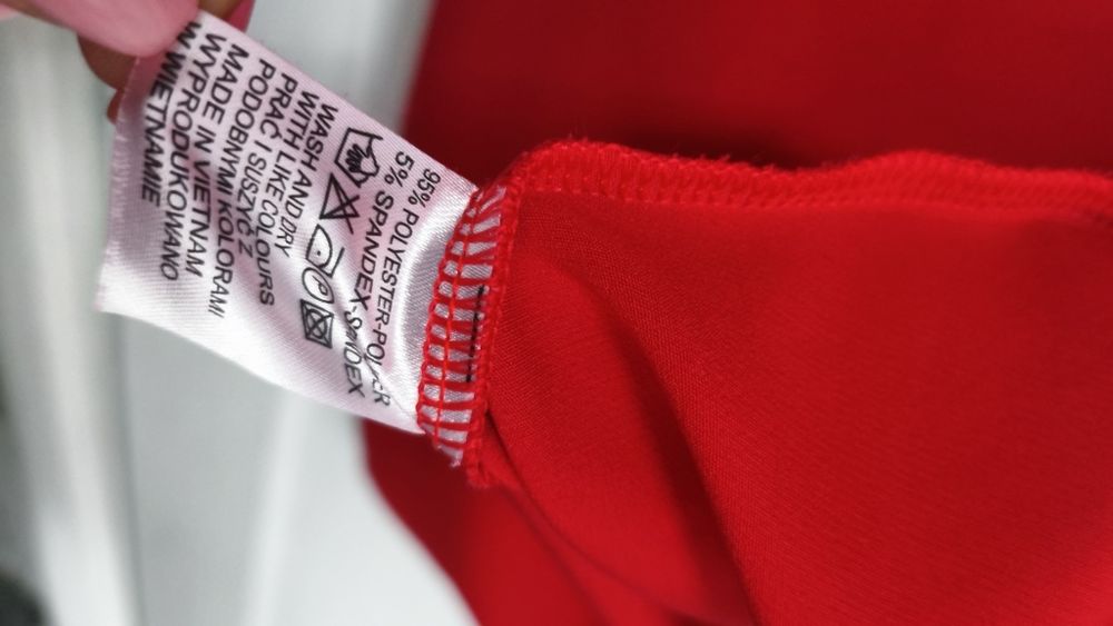 Sukienka elegancka damska midi  koronkowe długie tiulowe rękawy L moon