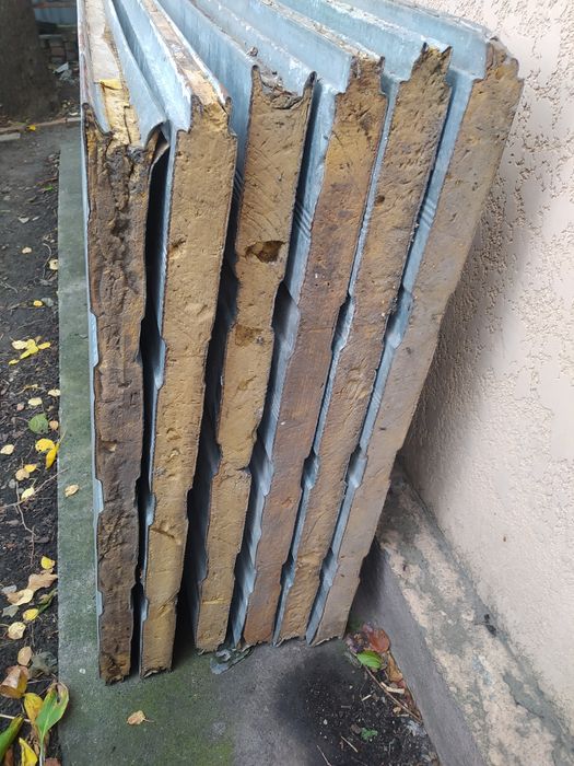 Сэндвичи оцинкованный профнастил.