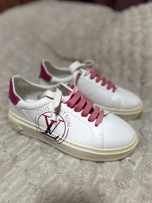 Кеды Louis Vuitton Time Outline Monogram Sneakers