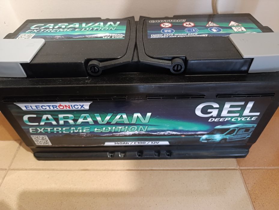 Батарея гелева 140 а/год 12 в 2 шт Німеччина