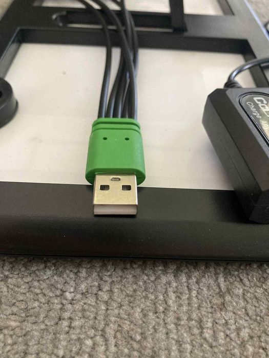 Panel solarny do telefonu ładowarka solarna usb C Micro USB  podróż