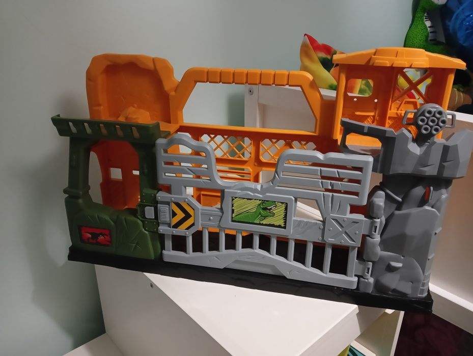 Klatka na dinozaury zabawka dla dzieci bez dinozaurów