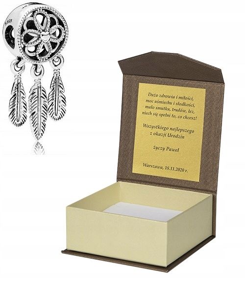 Bransoleta 19cm do Pandora + CHARMS GRATIS B54