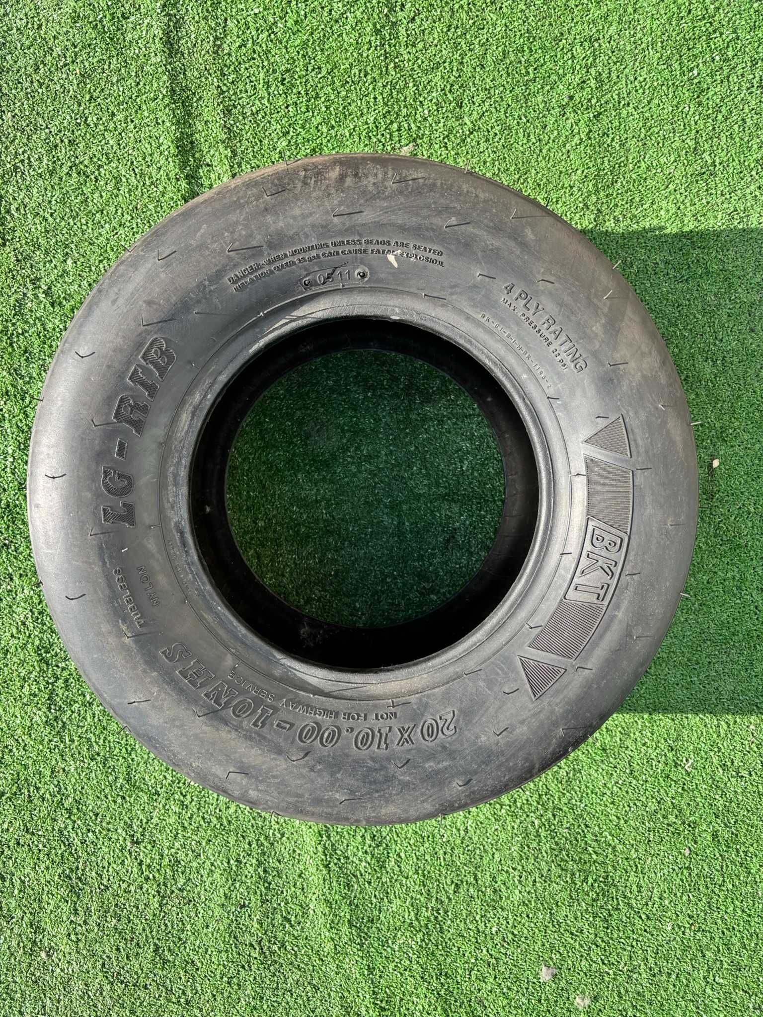 opona rolniczo-przemysłowa BKT LG RIB 20X10.00-10 NHS