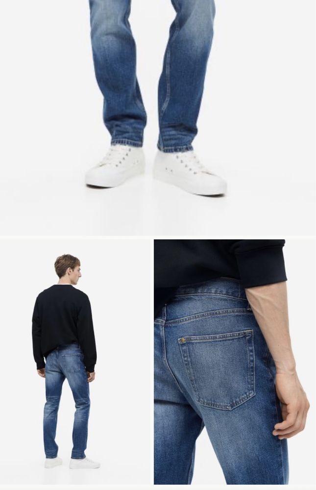 Spodnie Slim Jeans H&M 29/32