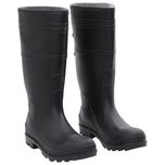 Vidaxl Kalosze, Czarne, Rozmiar 41, Pvc