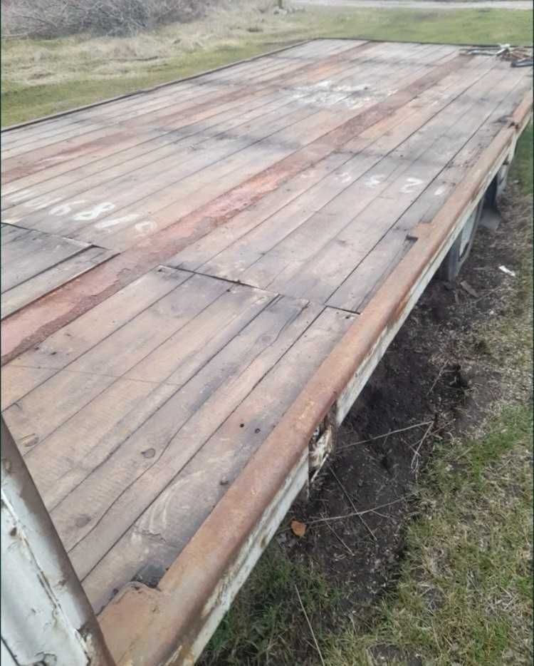 Полуприцеп ОДАЗ-9370 после ДТП