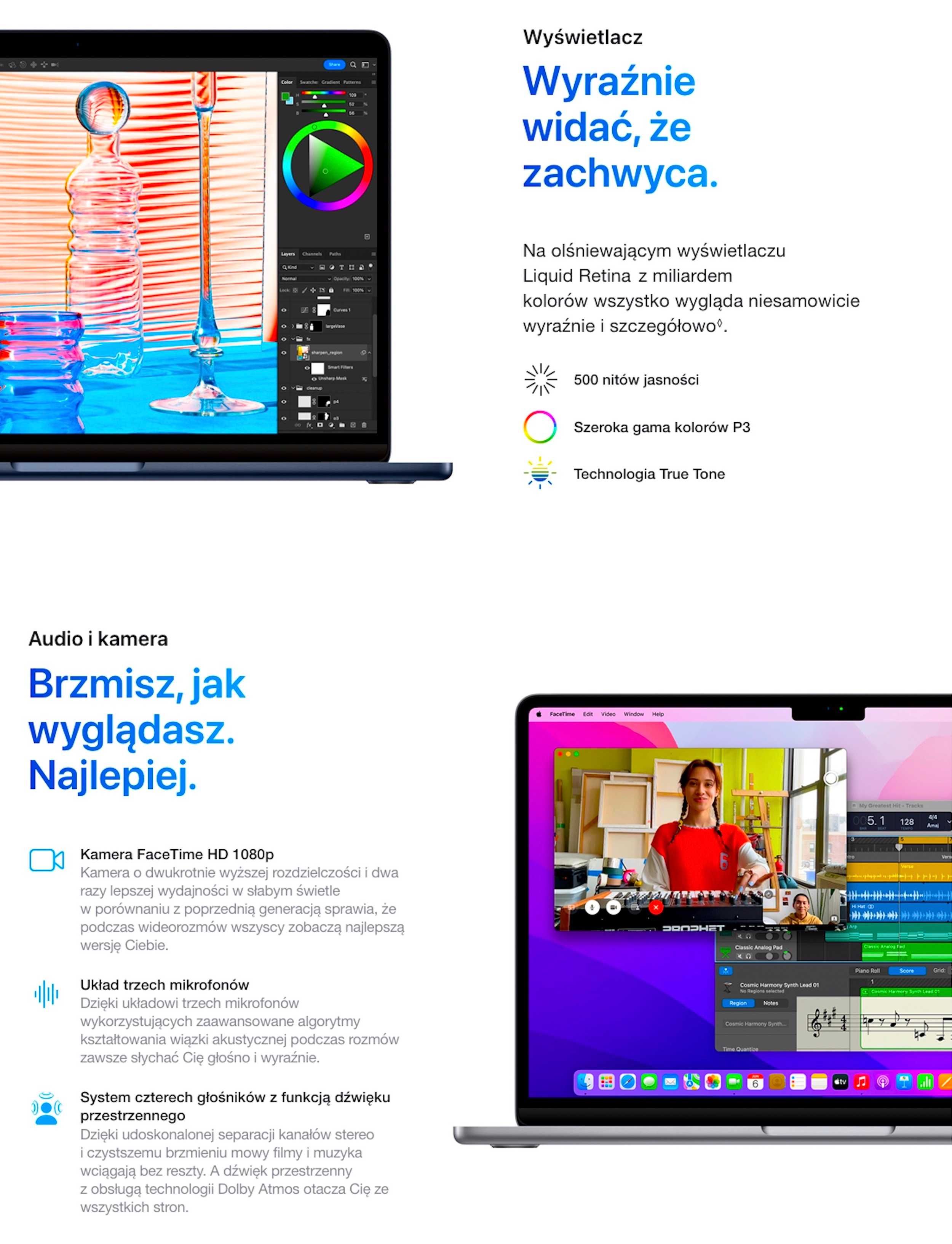Nowy Apple MacBook Air 15 M2 16RDZ 256GB STRL GW+UBEZPIECZENIE 2-LATA!