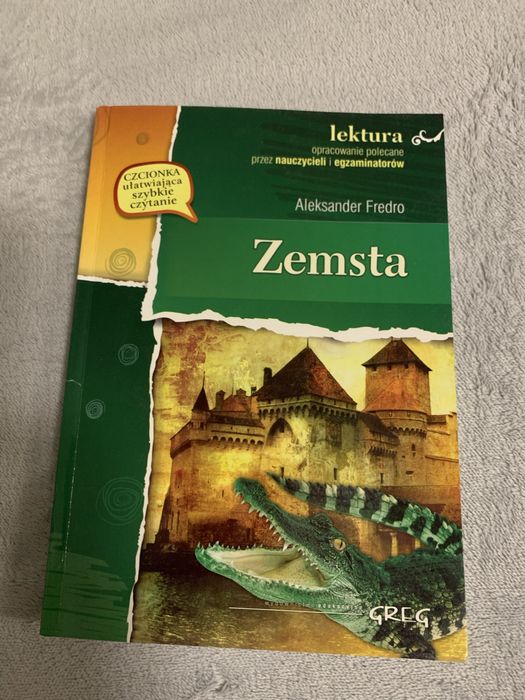 Zemsta ksiazka do szkoly