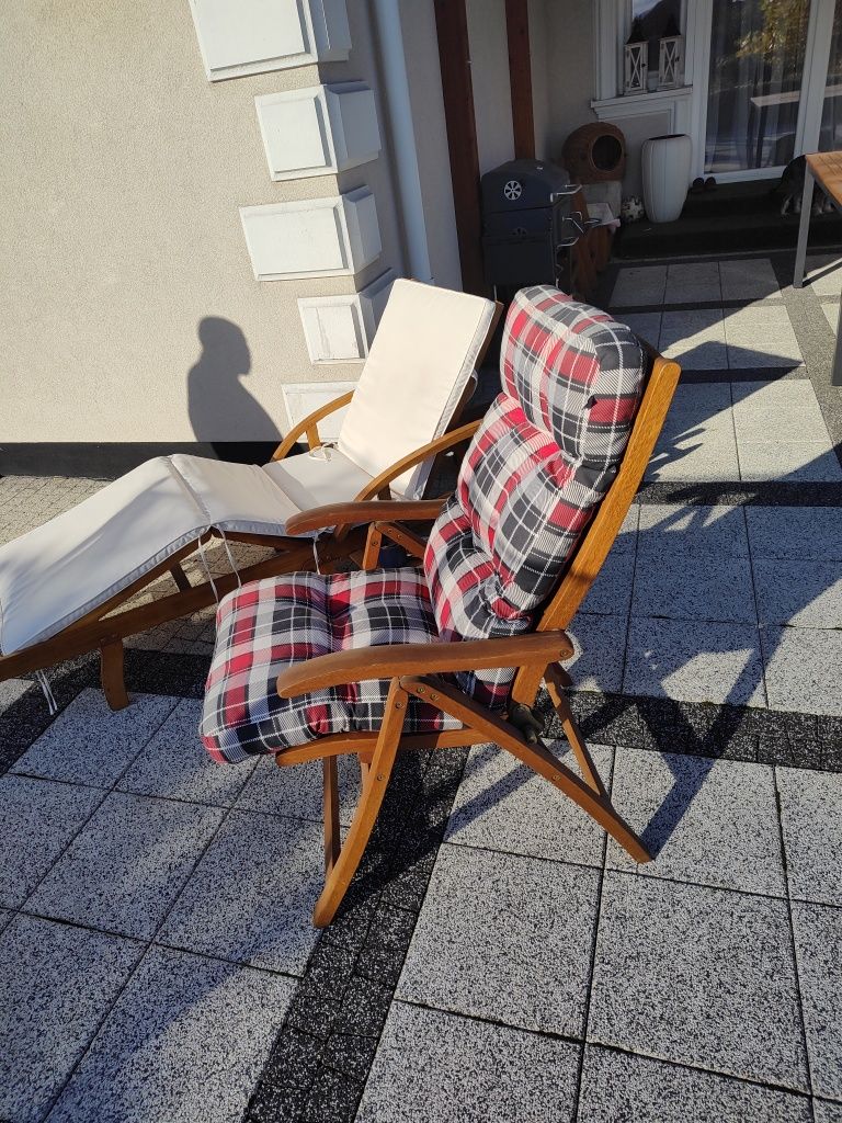 Poduszki na krzesła Patio Dajar poduchy podkłady grube