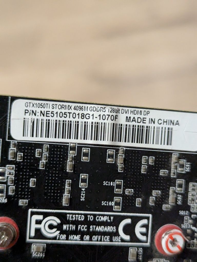 Відеокарта palit geforce 1050 ti 4gb