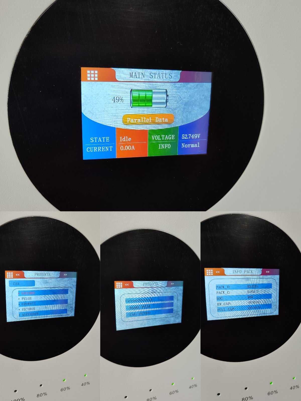 Акумулятор Lifepo4 Deye/ victron/ growatt 5.1 Квт LiFepo4 Lithtech BMS