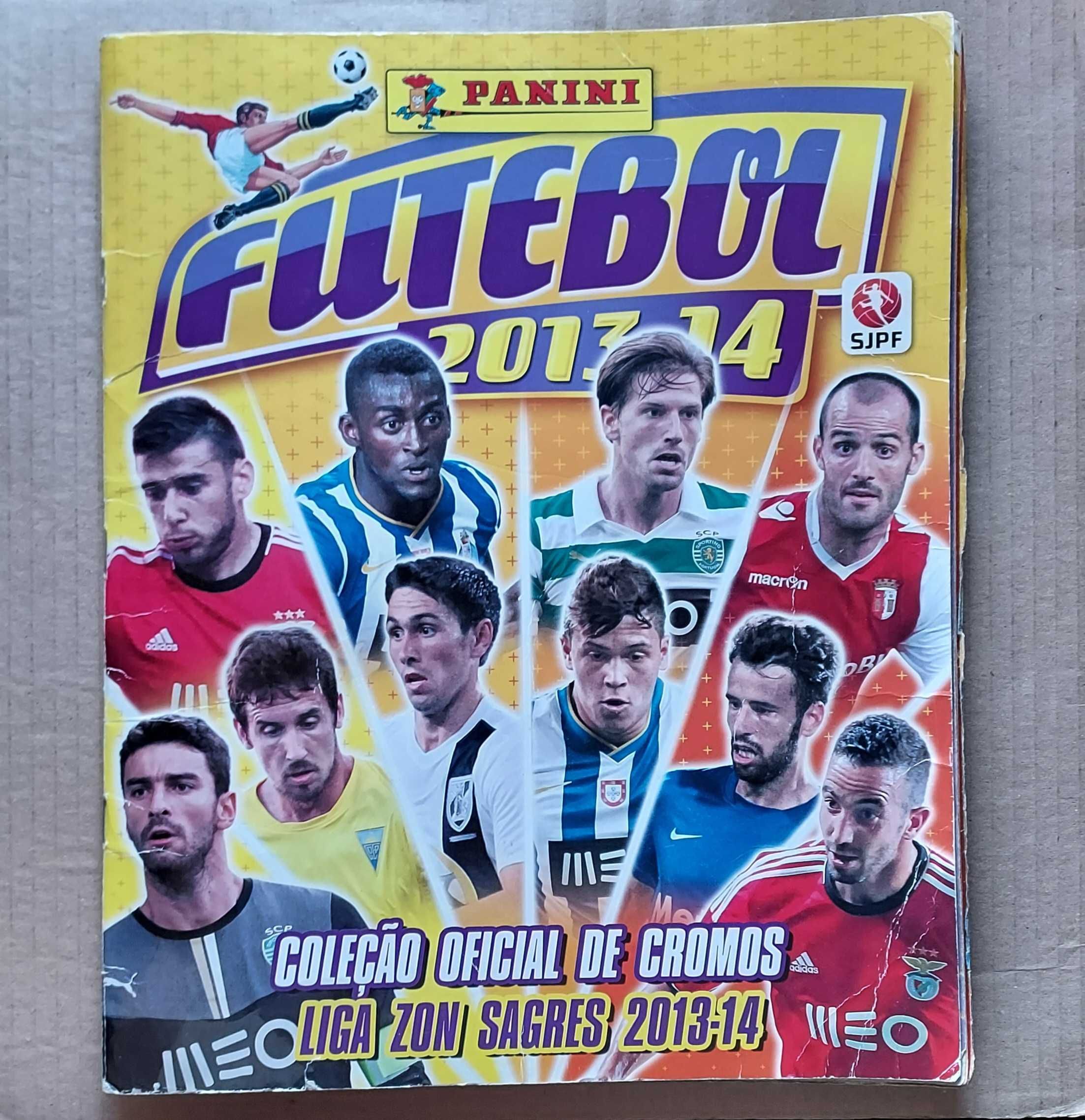Cadernetas completas futebol Panini, Record, Benfica, Sporting