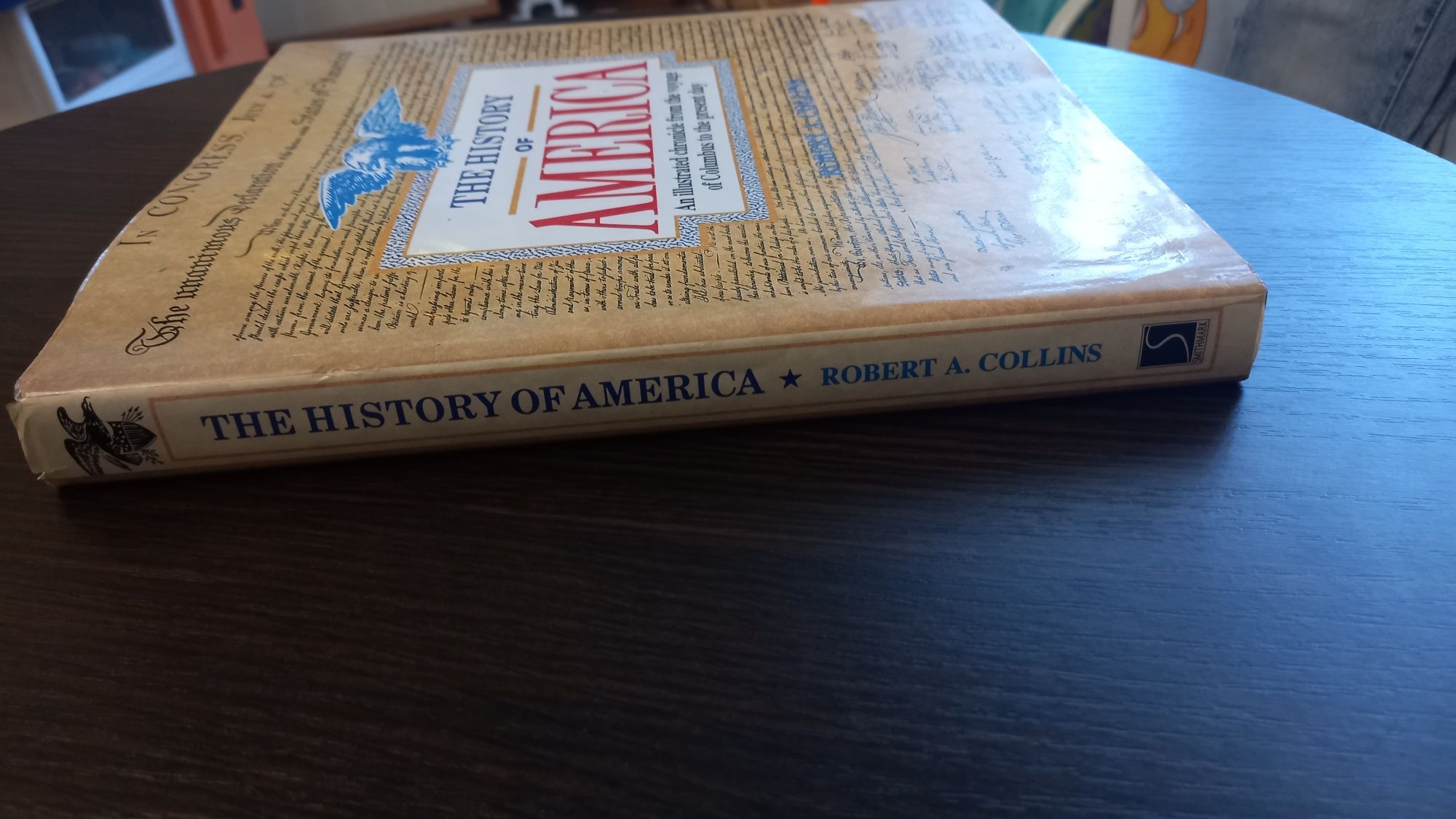 Роберт А. Коллінз "Історія Америки", книга англомовна,ілюстрована 1993