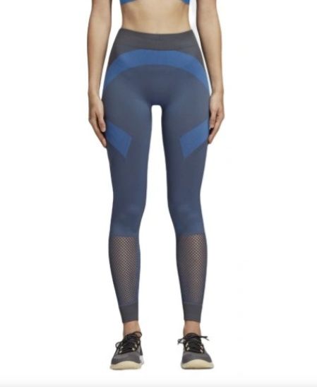 Nowe Legginy ADIDAS STELLA MCCARTNEY training siatka ażur r.34/36