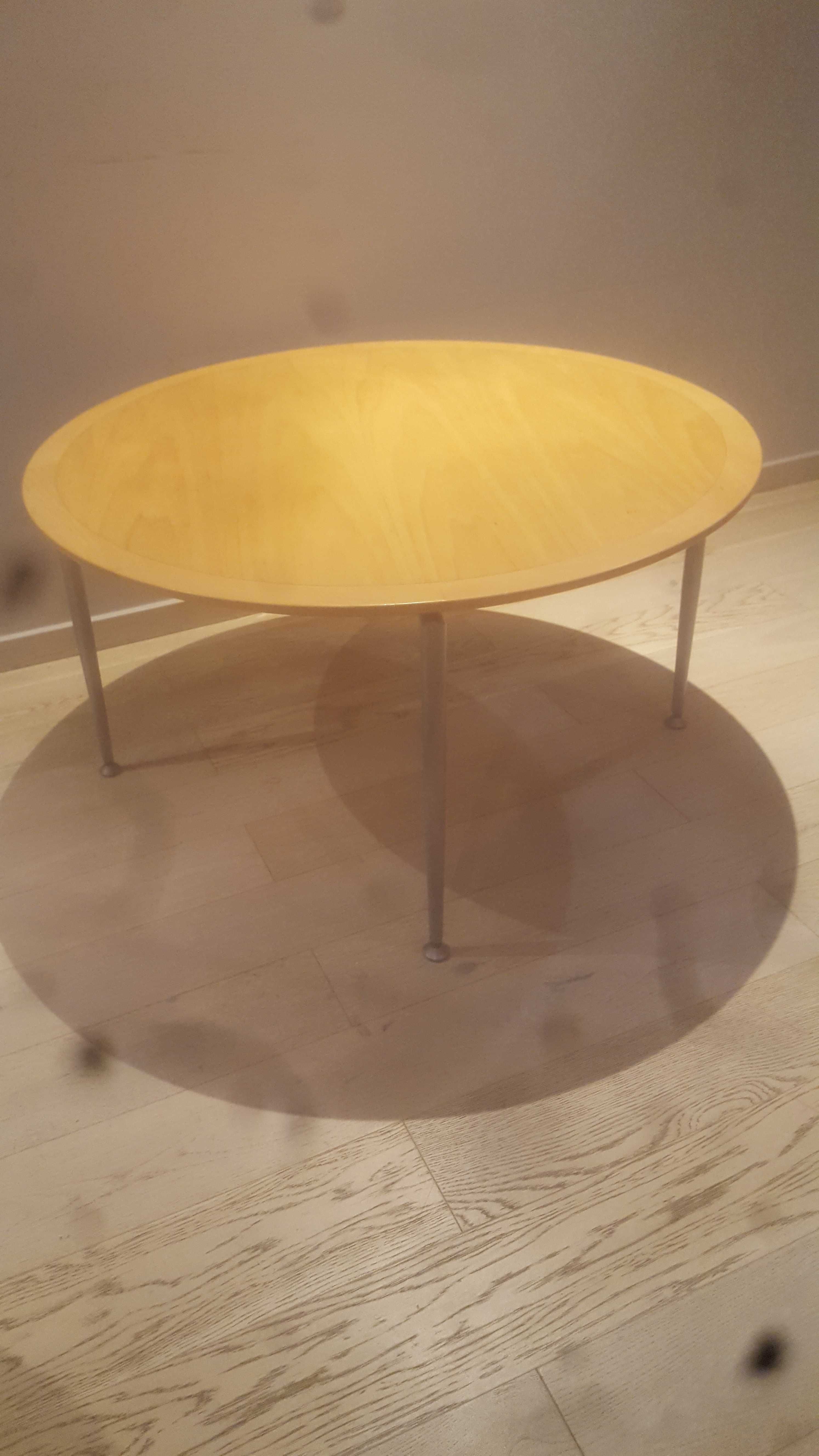 stół stolik kawowy biurowy okrągły