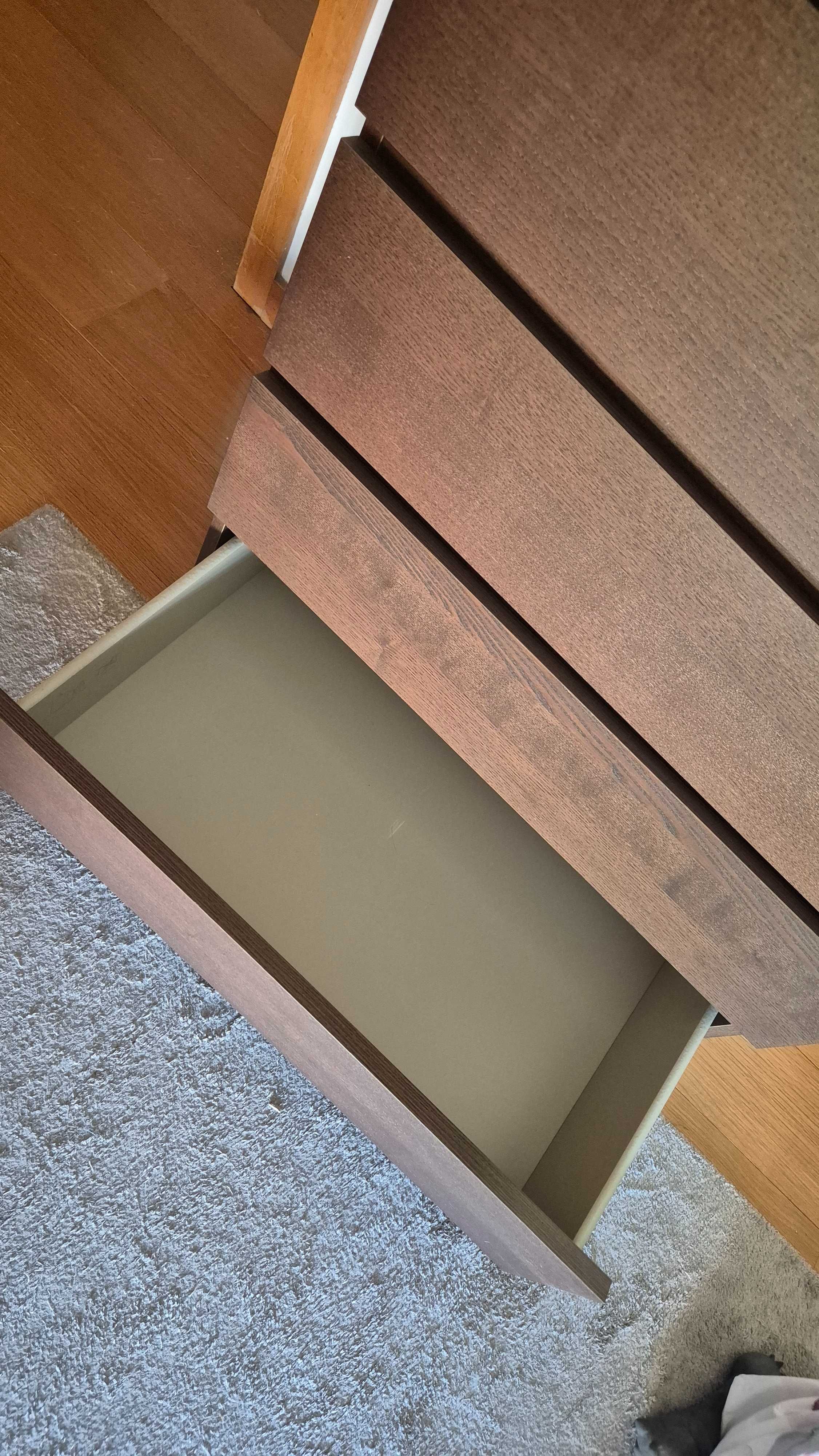 Cómoda e 2 mesinhas de cabeceira MALM IKEA