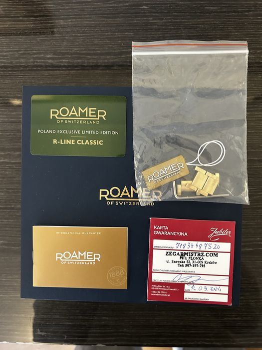 Roamer R-line Classic No.133/135 Limited Edition