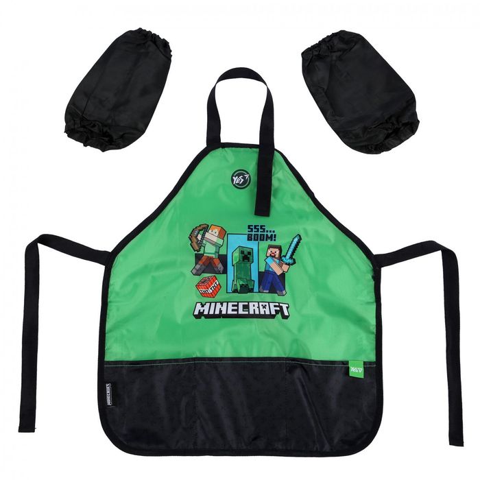 Фартух для творчості Yes з нарукавниками Minecraft/Pusheen